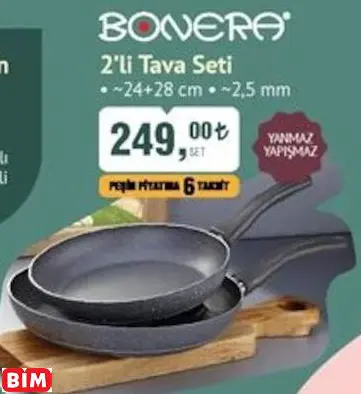 BONERA 2’Lİ TAVA SETİ